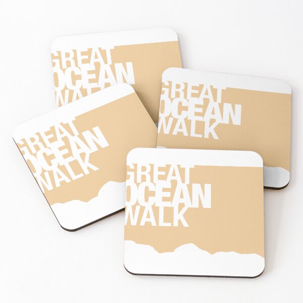 Item preview, Abstract Great Ocean Walk Coast Line in Oat designed and sold by Anne Van Beukering.