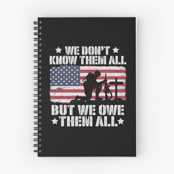 Item preview, We Don't Know The All But We Owe Them All American Flag Patriotic Solder  designed and sold by alenaz.