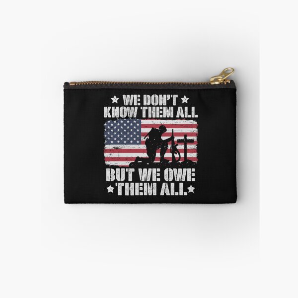 Item preview, We Don't Know The All But We Owe Them All American Flag Patriotic Solder  designed and sold by alenaz.