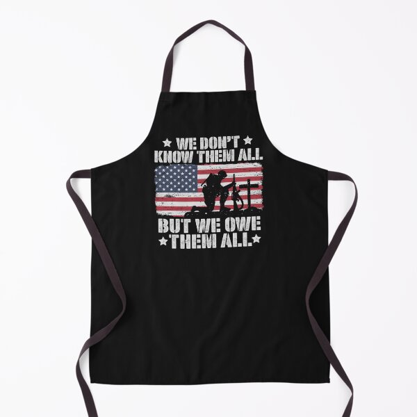 Item preview, We Don't Know The All But We Owe Them All American Flag Patriotic Solder  designed and sold by alenaz.