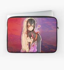 Creepypasta: Jeff the killer and Nina the killer Laptop Sleeve