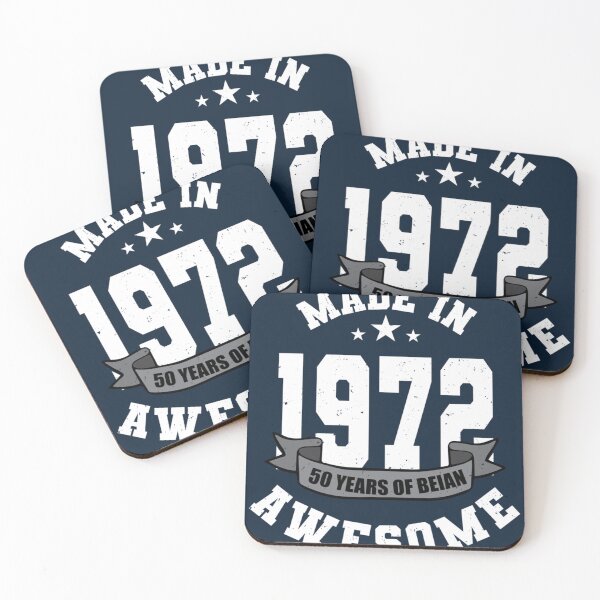 Item preview, Made In 1972 50 Years Of Being Awesome designed and sold by Tupcoolad.