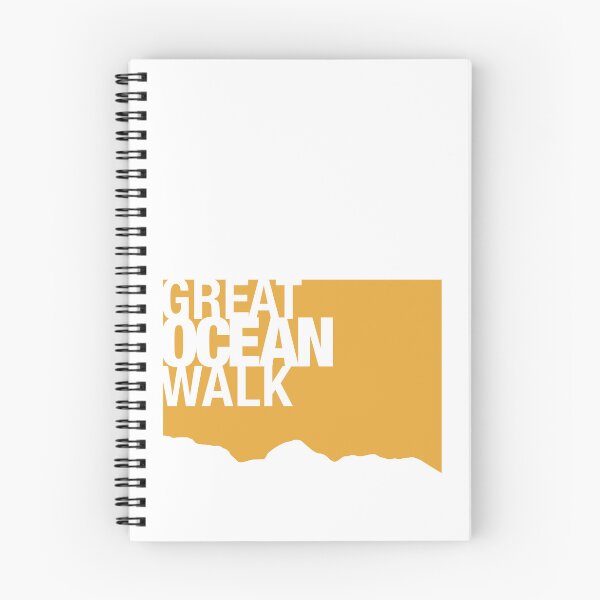 Item preview, Abstract Great Ocean Walk Coast Line in Mustard Yello designed and sold by Anne Van Beukering.