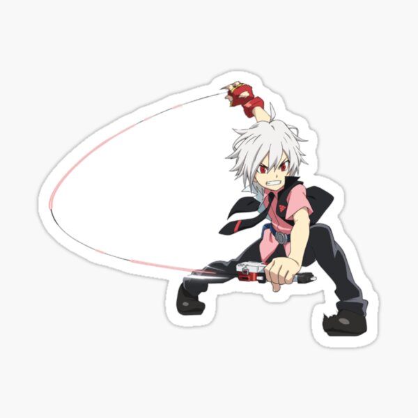 Shu Kurenai (no background) from Beyblade Burst Sticker for Sale by  Kaw-dev