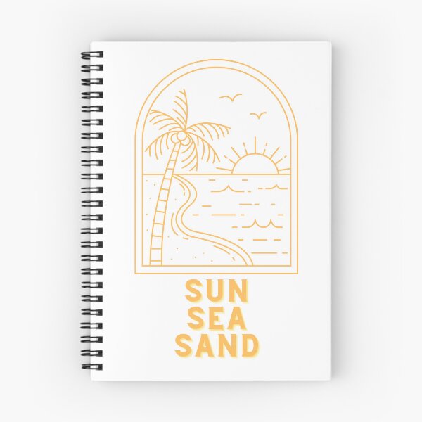Item preview, Sun Sea Sand Beach Design - Environment Collection designed and sold by CreativNode.