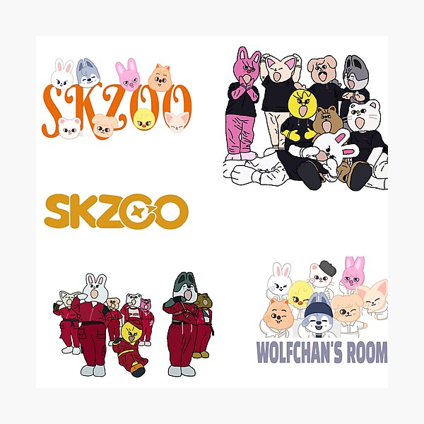 SKZOO Sticker Pack | Magnet