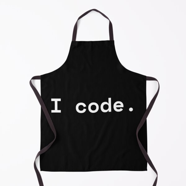 Item preview, I code. designed and sold by TheCodeChic.