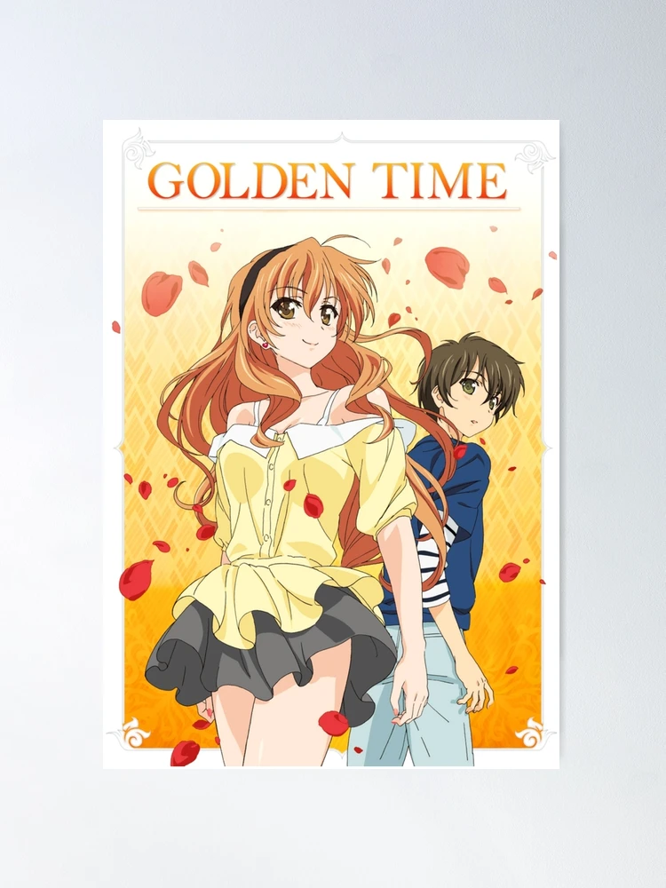 minimalist anime poster golden time in 2023