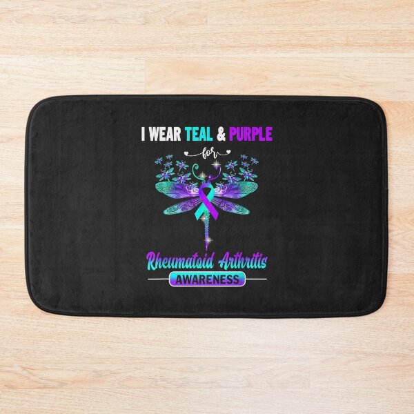 Item preview, And Purple Rheumatoid Arthritis Awareness Dragonfly Teal designed and sold by Corelli87.