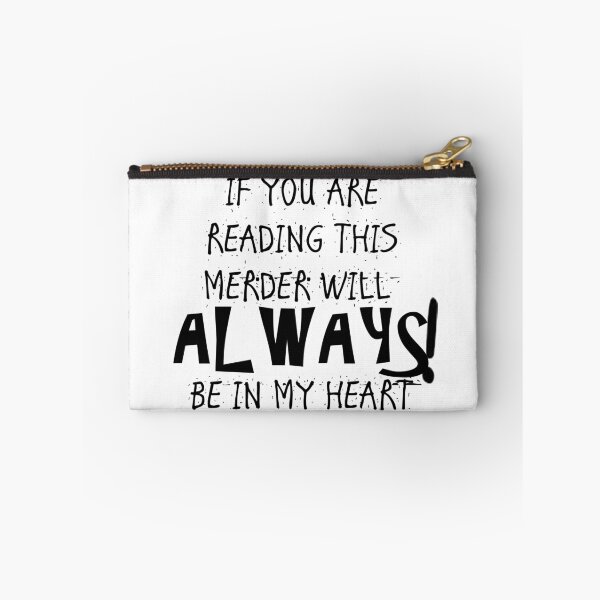 Item preview, merder will always be in my heart designed and sold by thebyouzy.
