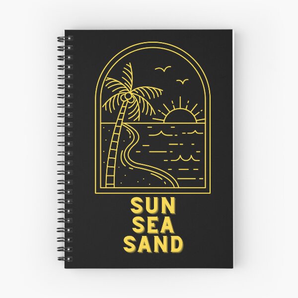 Item preview, Sun Sea Sand Beach Design - Environment Collection designed and sold by CreativNode.