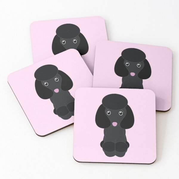 Item preview, Black poodle designed and sold by Samuel-Ruhland.