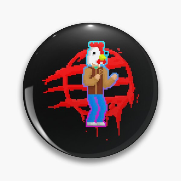 Item preview, Hotline Miami Pixel Art   designed and sold by GPthreads.