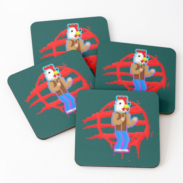 Item preview, Hotline Miami Pixel Art   designed and sold by GPthreads.