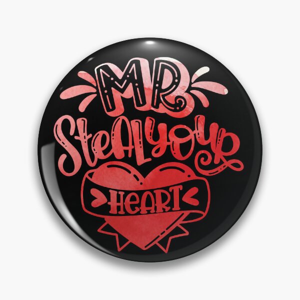 Aperçu de l'œuvre MR steal your heart, saint-valentin créée et vendue par lapolonaise.