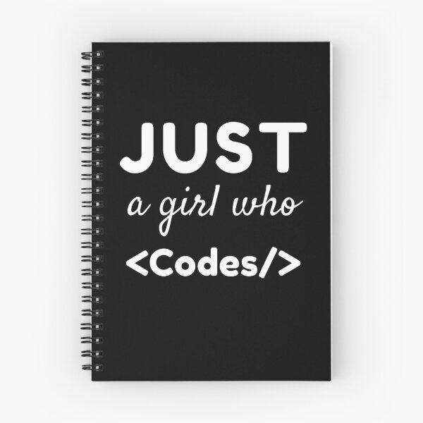 Item preview, Just a girl who codes designed and sold by TheCodeChic.