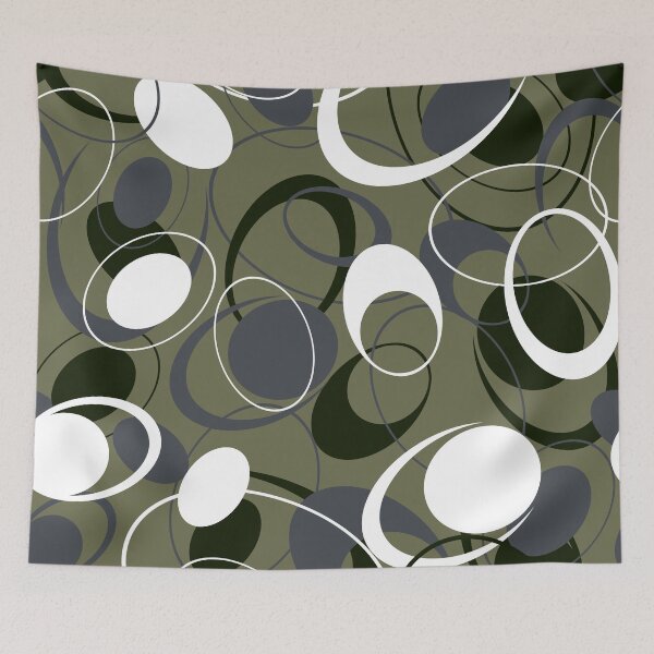 Item preview, Retro 60s Ovals designed and sold by Makanahele.