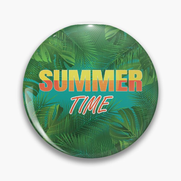 Item preview, Summer Time With Green Tropical Leaves designed and sold by Waruna  Tennakoon.