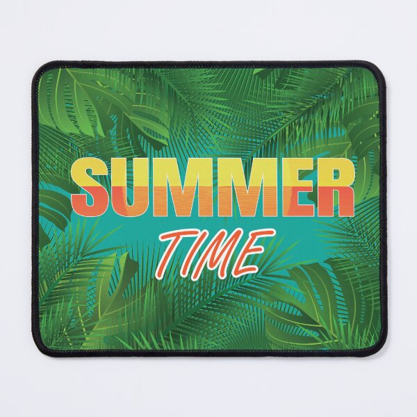 Item preview, Summer Time With Green Tropical Leaves designed and sold by Waruna  Tennakoon.