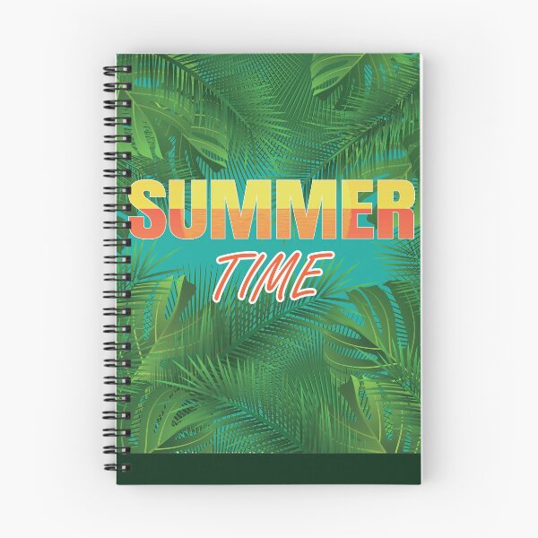 Item preview, Summer Time With Green Tropical Leaves designed and sold by Waruna  Tennakoon.