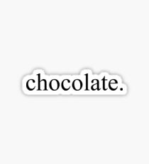 Chocolate Sticker