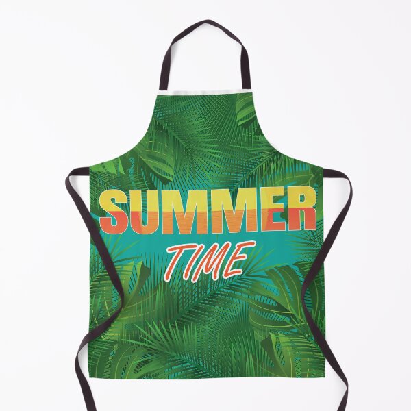 Item preview, Summer Time With Green Tropical Leaves designed and sold by Waruna  Tennakoon.