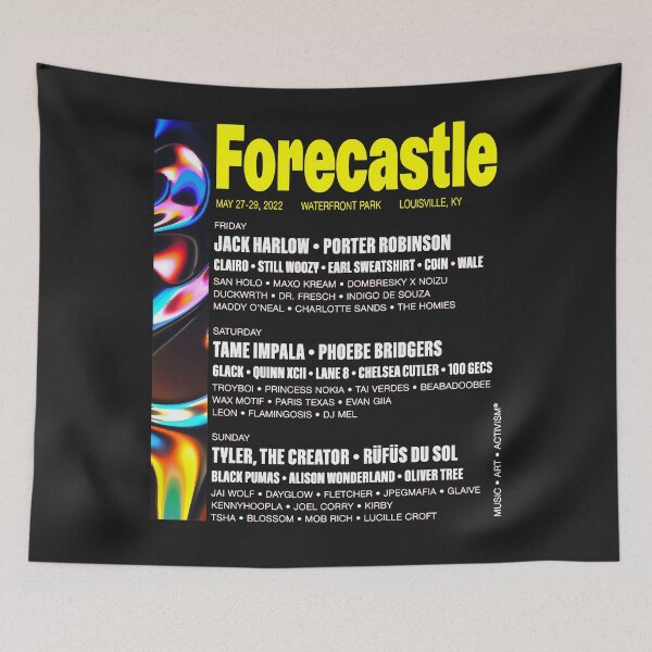 Item preview, Forecastle festival  line up designed and sold by MaritaMccool98.