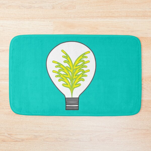 Item preview, Light Bulb With Yellow Flowers  designed and sold by Nisha Prabhu.