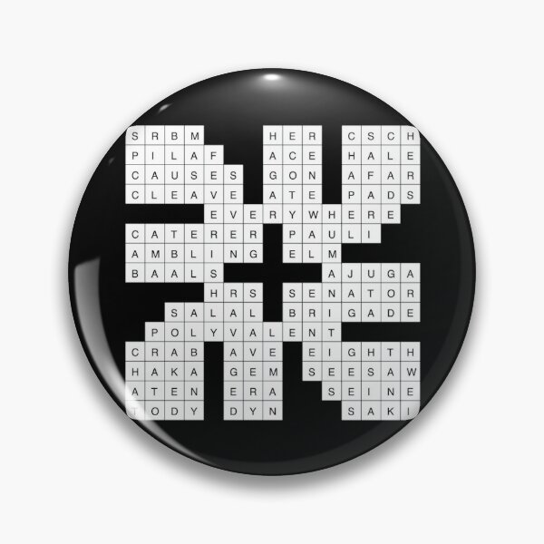 Item preview, Crossword Puzzle designed and sold by zareworks.