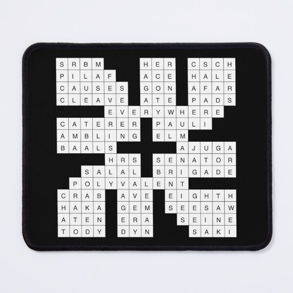Item preview, Crossword Puzzle designed and sold by zareworks.
