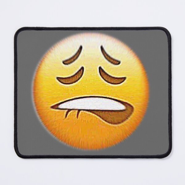 Item preview, Lip bite emoji designed and sold by sikmnxj.