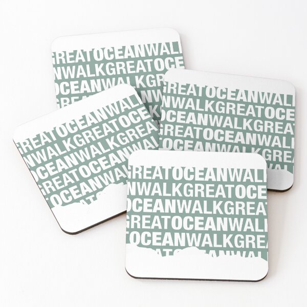 Item preview, Abstract Great Ocean Walk - Coast Line - Sage designed and sold by Anne Van Beukering.