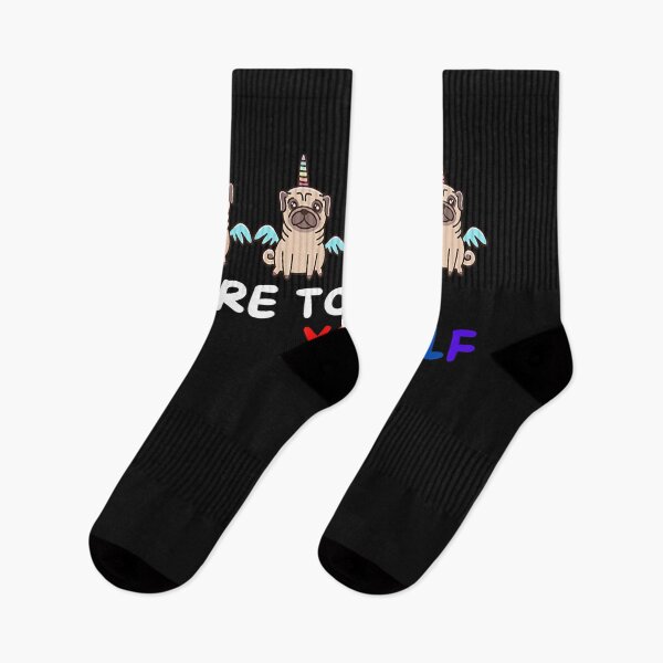 Item preview, Dare To Be Yourself Dog Pug Husky LGBT Pride Autism designed and sold by Vignette2323.