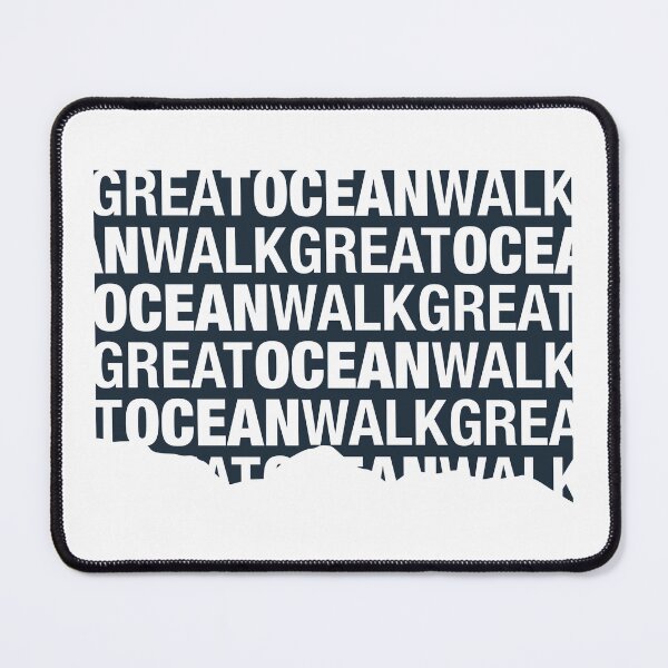 Item preview, Copy of Abstract Great Ocean Walk - Coast Line - Navy designed and sold by Anne Van Beukering.