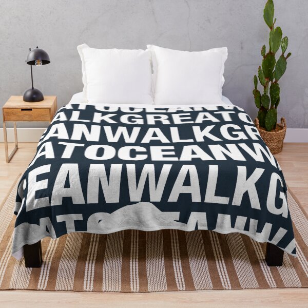 Item preview, Copy of Abstract Great Ocean Walk - Coast Line - Navy designed and sold by Anne Van Beukering.