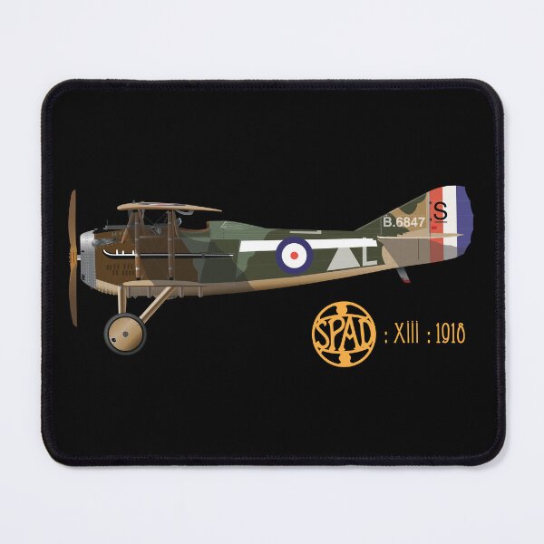 Item preview, Spad XIII - 1918 designed and sold by PlaneShirts.