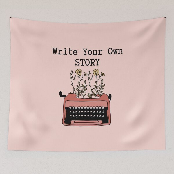 Item preview, Write Your Own Story - Motivational Writer Quote designed and sold by shmodev.