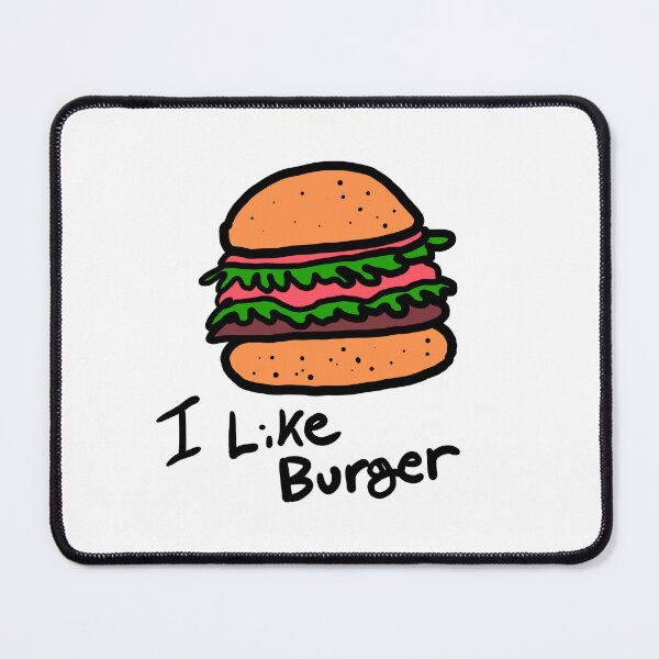 Item preview, i like burger designed and sold by crazyhome.
