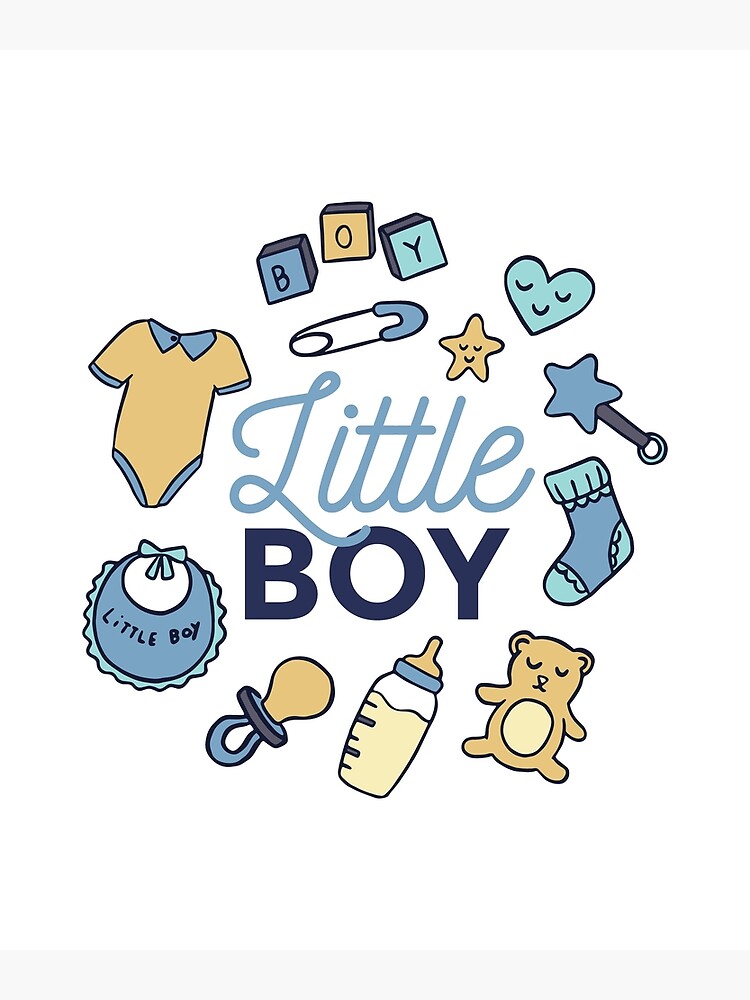 Baby Boy Things, Little One, Baby Shower, New Born Digital Clip Art for  Planner Stickers, Scrapbooking, Journal, Art Pieces 