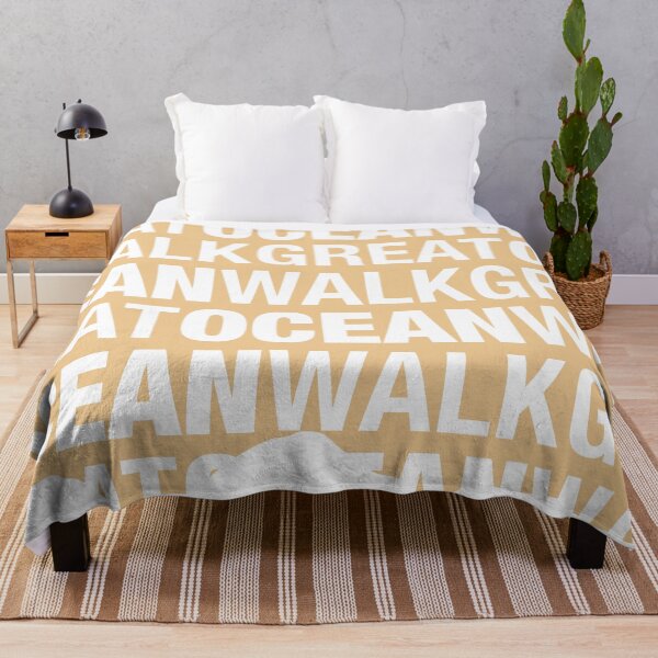 Item preview, Abstract Great Ocean Walk - Coast Line -  in Oat designed and sold by Anne Van Beukering.