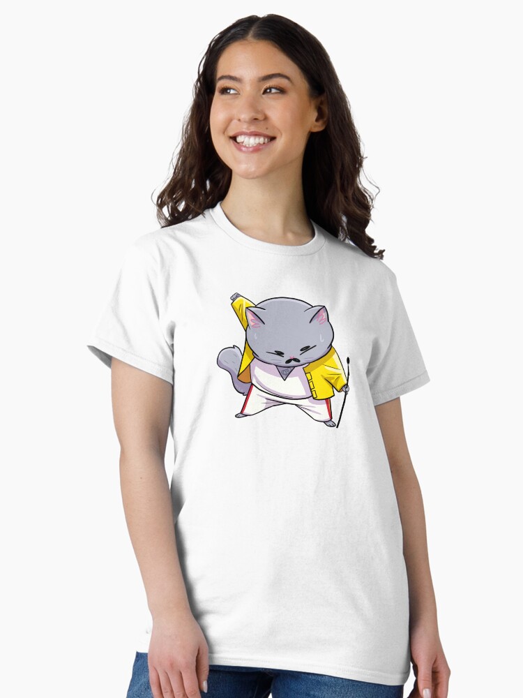 Thumbnail 2 of 7, Classic T-Shirt, Freddie cat designed and sold by ekra.