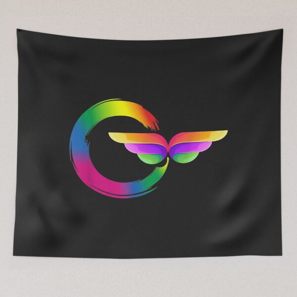 Item preview, butterfly and rainbow colors splash brush designed and sold by Corelli87.