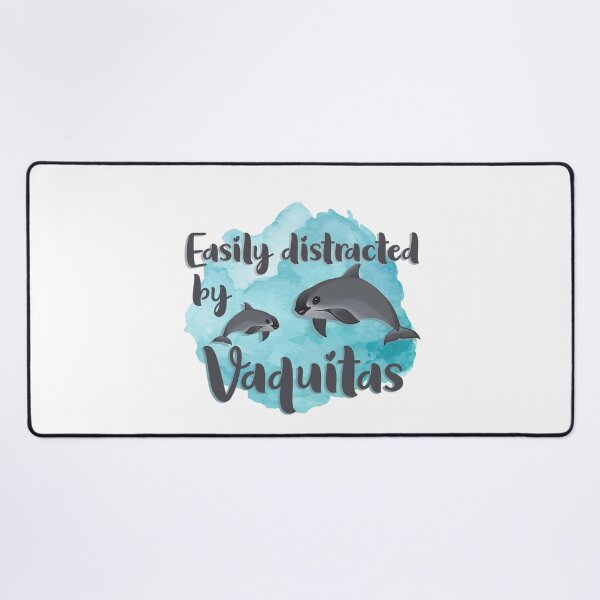 Item preview, Easily Distracted by Vaquitas designed and sold by ErmessThiings.