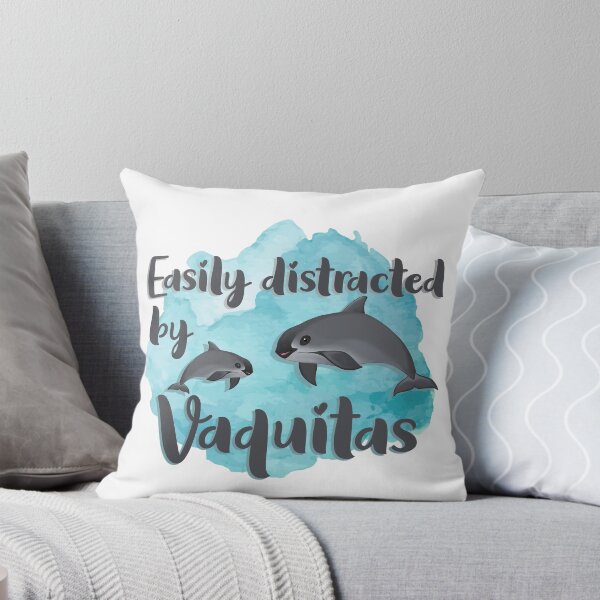 Item preview, Easily Distracted by Vaquitas designed and sold by ErmessThiings.