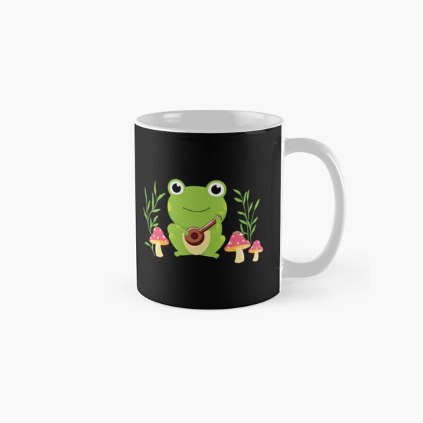 kawaii & happy green frog froggy sitting' Mug