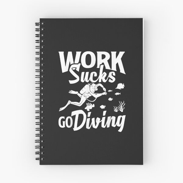 Item preview, Deep Sea Diver Funny Scuba Diving Work Sucks Go Diving designed and sold by Corelli87.