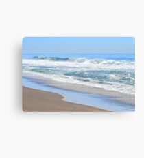 Baby Blue Ocean Canvas Print
