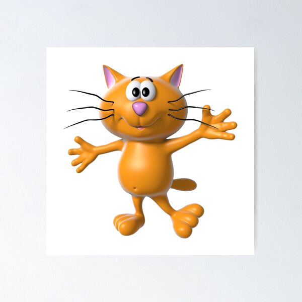 Item preview, Toon cat cat designed and sold by Michel-Agullo.