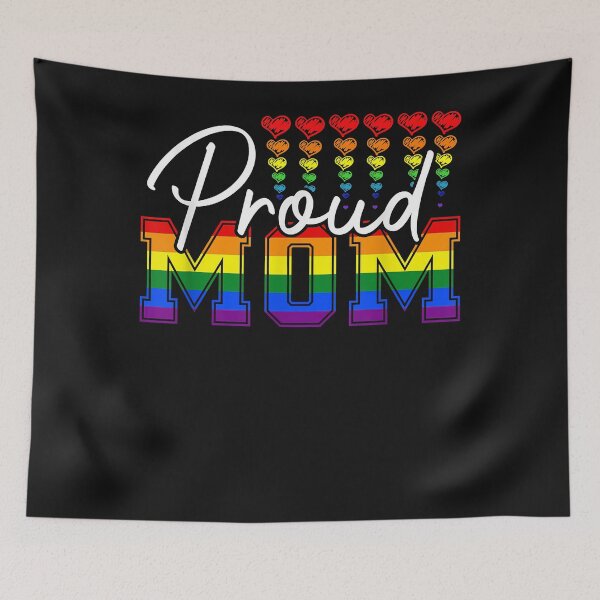 Item preview, Gay Pride Shirt Proud Mom LGBT Parent Mother's Day designed and sold by Vignette2323.