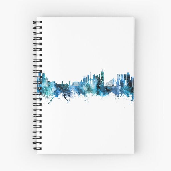 Item preview, Rotterdam The Netherlands Skyline designed and sold by ArtPrints.